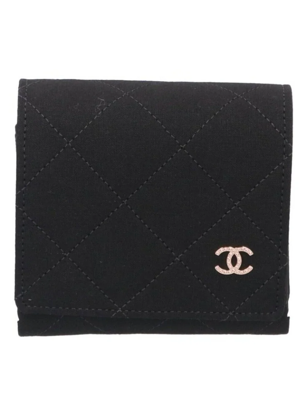 Chanel CC Logo Quilted Folding Sunglasses Eyewear